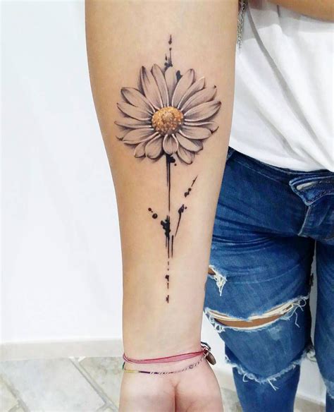 Daisytattoo Margherita Flowertattoo Badass Tattoos Dream Tattoos