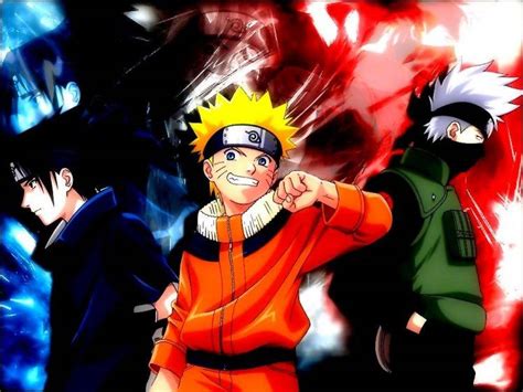 Naruto fonds ecran06fonds décran et wallpaper naruto. anime, Uzumaki Naruto, Hatake Kakashi, Uchiha Sasuke ...
