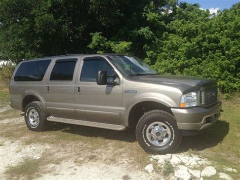 Purchase Used 2003 Ford Excursion Limited 4x4 6 Lift 35 Tires 6