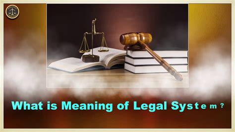 The principle of separate legal entity of a company were recognized in the case of salomon v. What is Meaning of Legal System? - YouTube