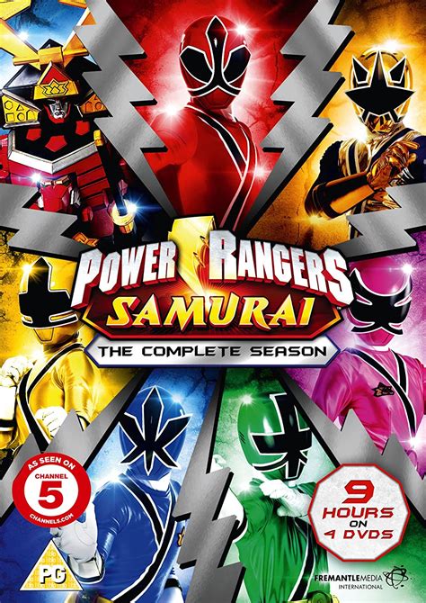 Power Rangers Samurai The Complete Collection Disc Set Dvd