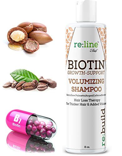 Biotin Hair Loss Shampoo Volume Shampoo For Hair Growth All Natural