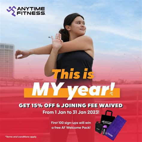 11 31 Jan 2023 Anytime Fitness Membership Packages Promo