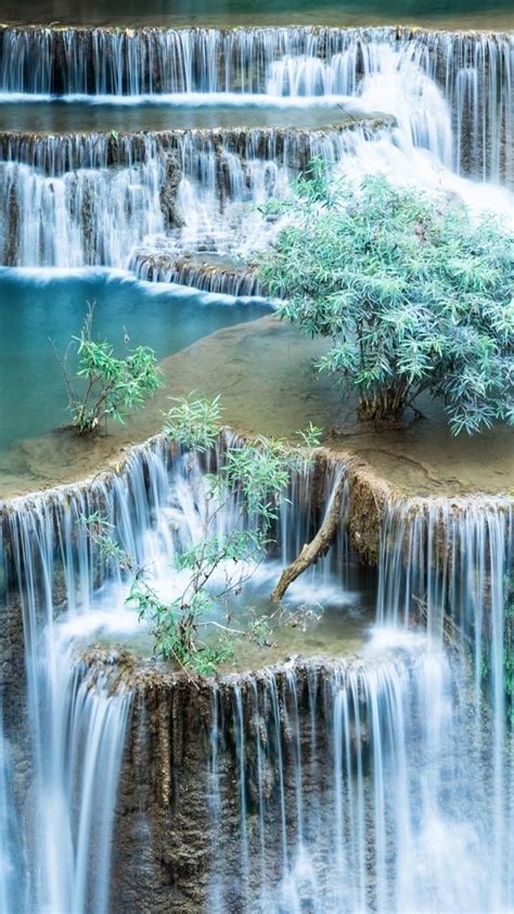 Amazing Nature Waterfall Hd Iphone Wallpaper Beautiful Nature