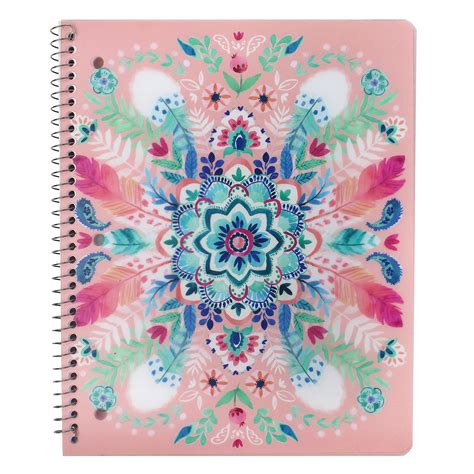 Mintgreen Spiral Notebook College Ruled 1 Subject 80 Recycled Sheets