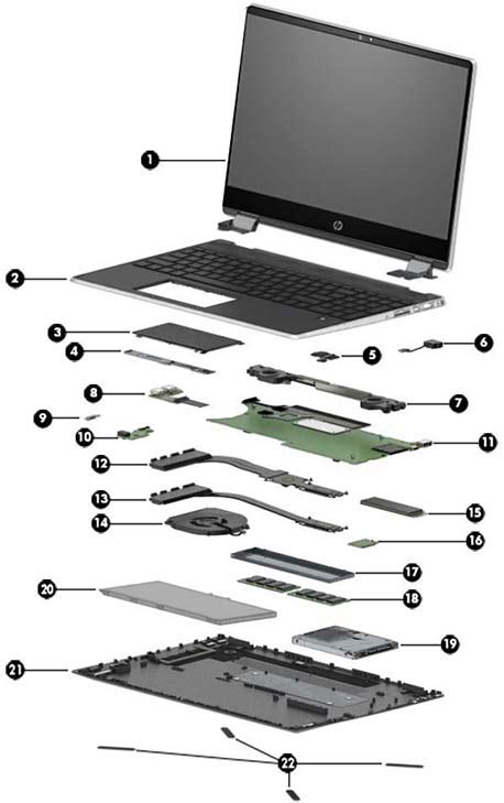 Hp Computer Replacement Parts