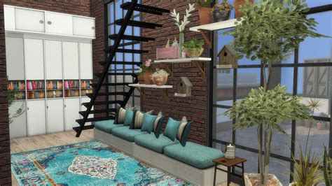 Luxury And Modern Loft Download Tour Cc Creators The Sims 4 Dinha