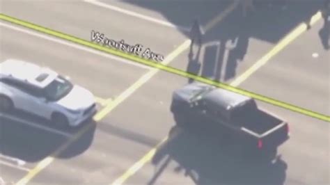 carjacking suspect caught after firing at officers in la morning in america los angeles