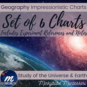 Geography Charts Impressionistic Montessori Made By Teachers