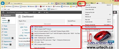SOLVED: How to Open RECENTLY CLOSED TABS in Internet ...