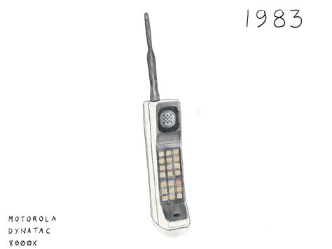 Motorola Dynatac 8000x From 1983 History Of Mobile Phones Opensea