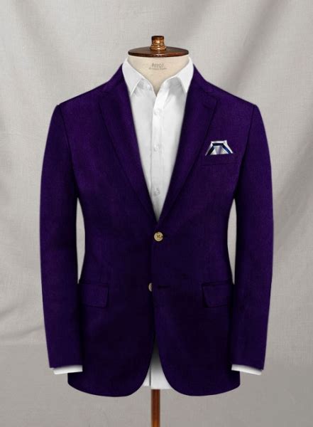 Purple Velvet Suit Made To Measure Custom Jeans For Men And Women