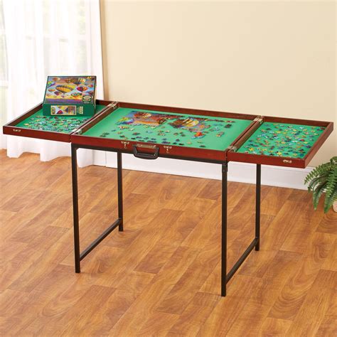 Space Saving Fold Up Jigsaw Puzzle Table Collections Etc