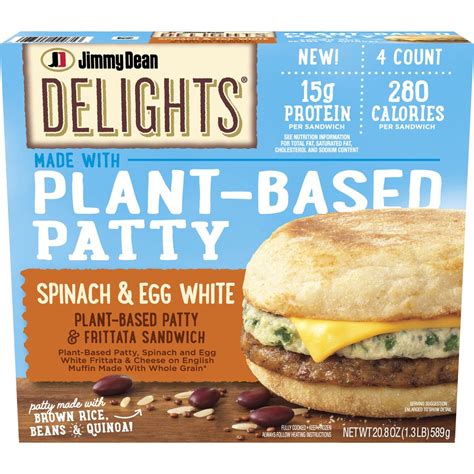Jimmy Dean Has 2 New Plant Based Breakfast Sandwiches