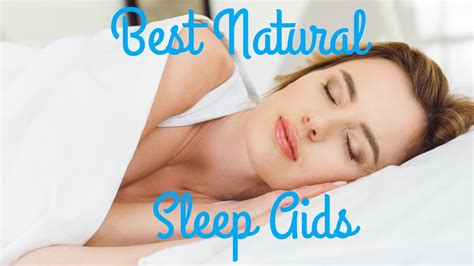 Best Natural Sleep Aids Youtube