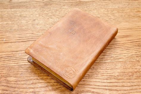 Full Grain Cowhide Leather Bible Esv Large Print Reference