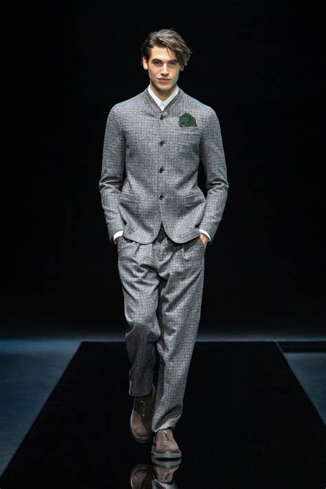 Giorgio Armani Mens Fallwinter 2021 Milan Fashion Week
