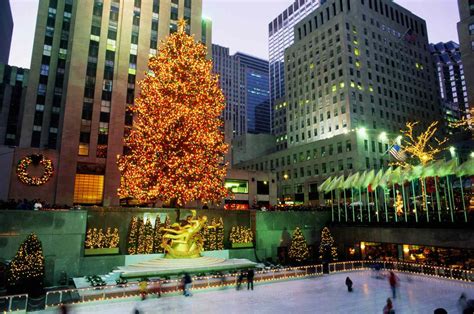 Besuchen Sie Den Weihnachtsbaum Im Rockefeller Center