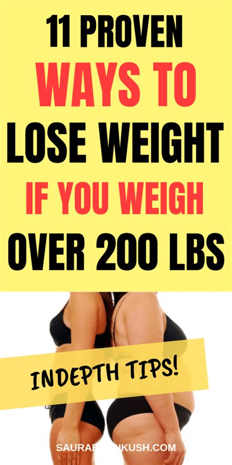How To Lose Weight If You Weigh 200 Lbs Or More Saurabhankush