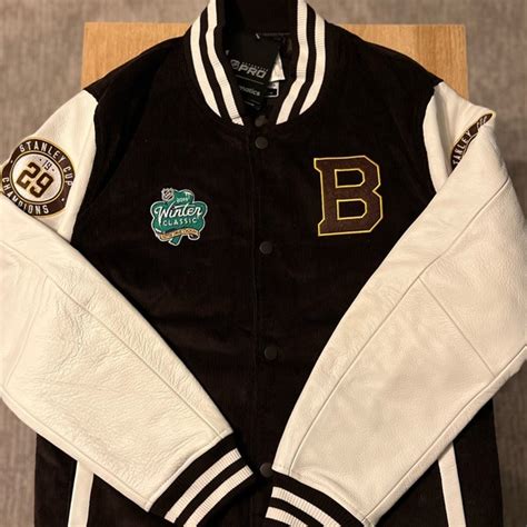 Fanatics Jackets And Coats Boston Bruins Winter Classic Letterman