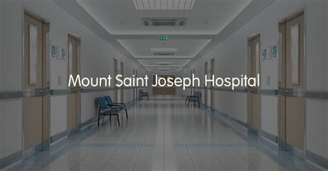 Mount Saint Joseph Hospital Vancouver British Columbia