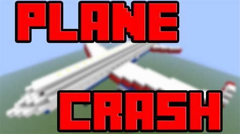 Mcpe Adventure Map Plane Crash Youtube