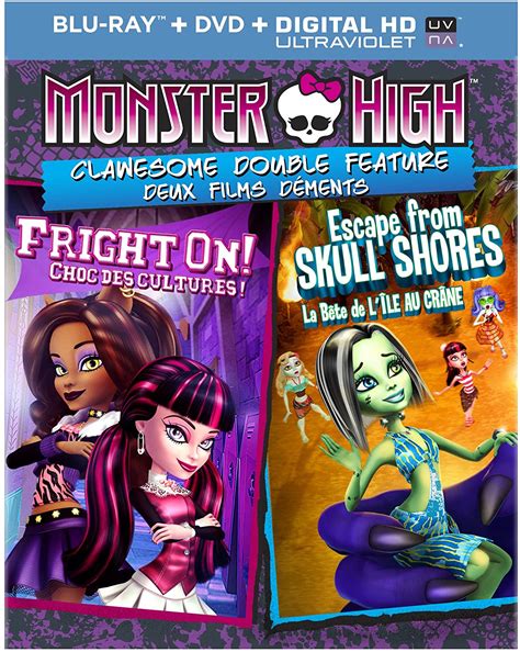 Monster High Escape From Skull Shores Full Movie - Monster High: Fright On/Escape From Skull Shores (Blu-ray/DVD Combo