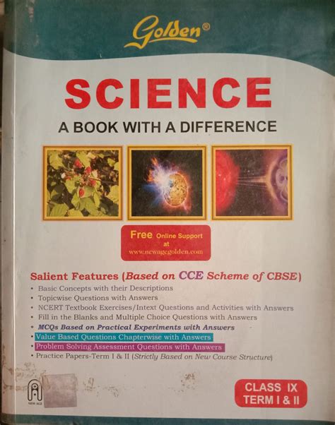 Buy Golden Science Class 9 Book For Term 1 And 2 Buy Old Book