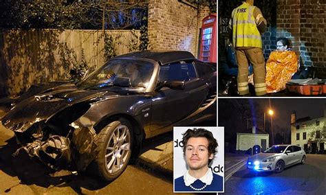 Man Is Taken To Hospital After Car Crashes Outside Harry Styles Home