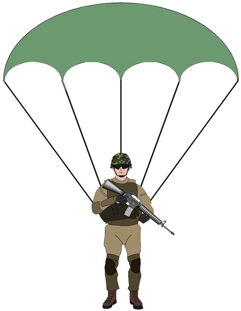Parachute Soldier Clipart Free Download Transparent Png Creazilla