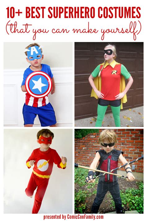 10 Best Superhero Costumes That You Can Make Yourself Magic Filled