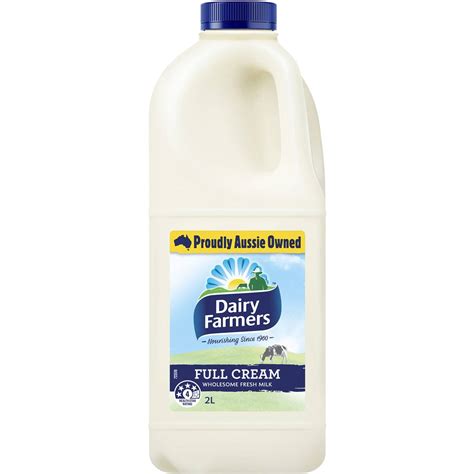 Dairy Farmers Full Cream Milk 2l Woolworths