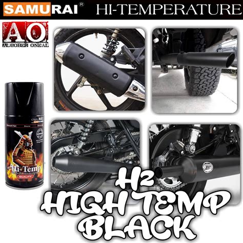 Samurai Spray Paint H2 High Temp Black Cod Shopee Philippines