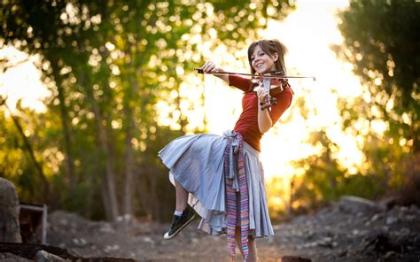 Lindsey Stirling Music Musician Violin Musical Instrument Women Females Girls Babes