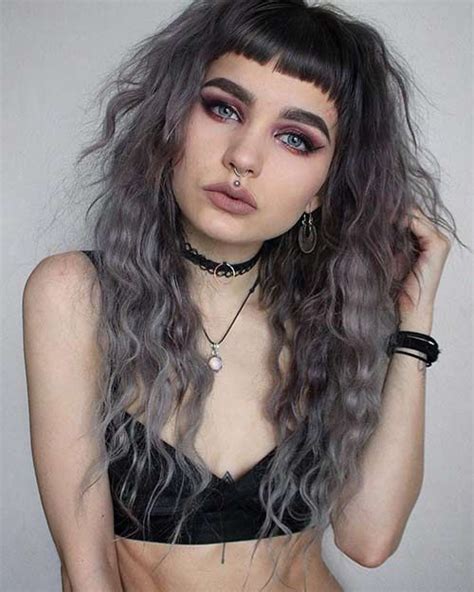 20 Best Curly Hairstyles With Bangs For Women To Try Alternative Hair