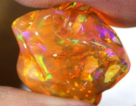 Mexican Fire Opal Yellow Orange Materials Jewelry Making And Beading