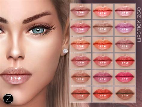 Lipstick Z60 By Zenx At Tsr Sims 4 Updates
