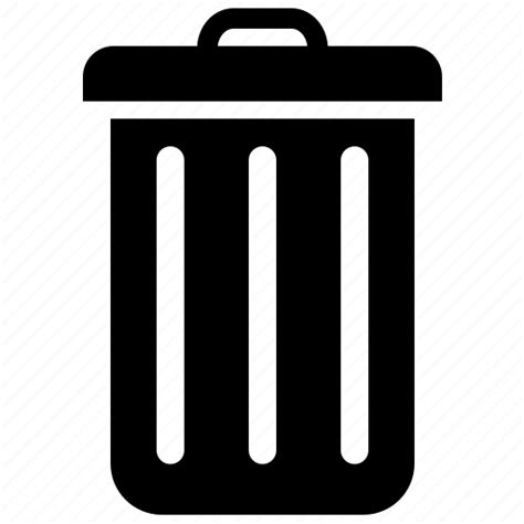 Bin Trash Can Garbage Icon Download On Iconfinder