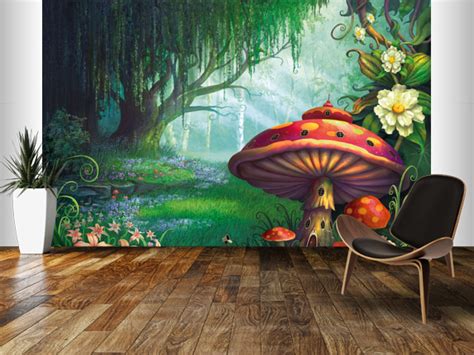 42 Enchanted Forest Wallpaper Mural