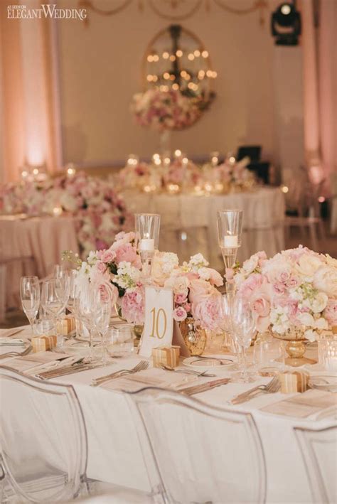 Stunning Blush Pink Wedding At The Ritz Elegantweddingca Wedding