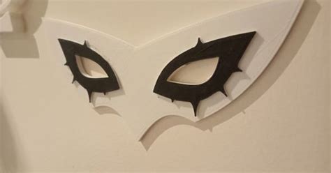 25d Joker Mask Persona 5 By Nicehuman Download Free Stl Model