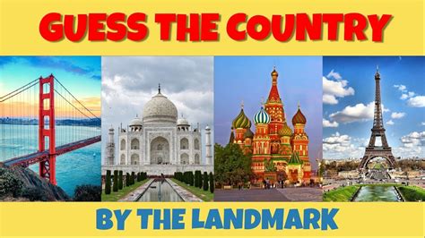 Guess The Famous Landmark Quiz Youtube