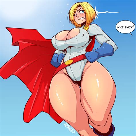 Powergirl By Numbnutus Hentai Foundry