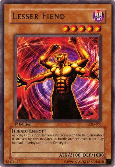 Lesser Fiend 1st Edition Lod 003 Prices Yugioh Legacy Of Darkness