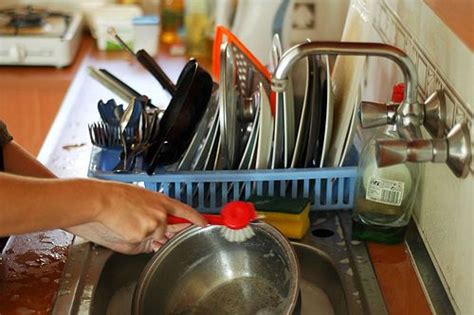 3 Ways To Wash Dishes Wikihow Washing Dishes Hand Wash Dishes Dishes