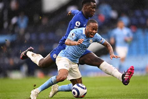 Raheem Sterling Frustrated By Man City Penalty Decision Vs Chelsea Fc ‘i Thought Var Was Here