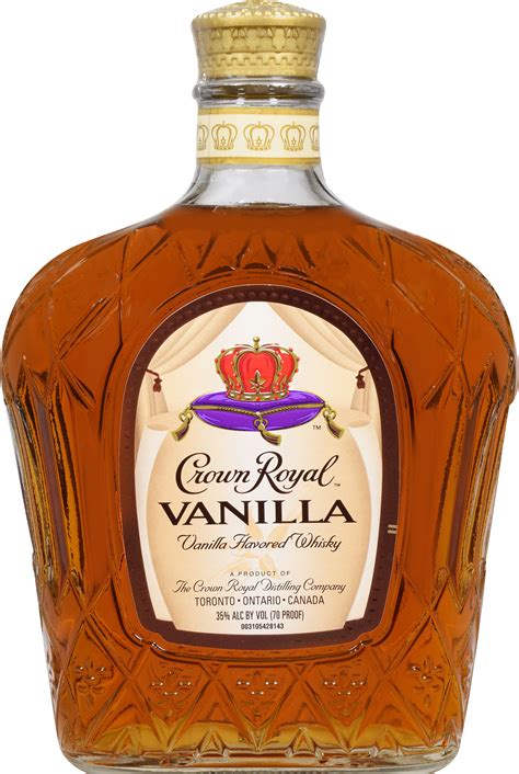 Crown Royal Vanilla Flavored Whisky 750 Ml 70 Proof