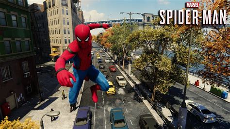 Marvels Spider Man Ps4 Homecoming Stark Suit Free Roam And Combat