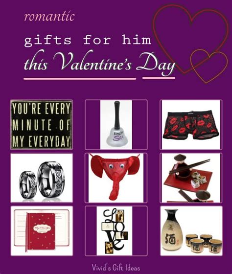 Surprise your boyfriend or husband with these amazing and romantic gifts to keep the sweet essence of your love alive. 8 Romantic Valentine's Day Gifts for Him - Vivid's