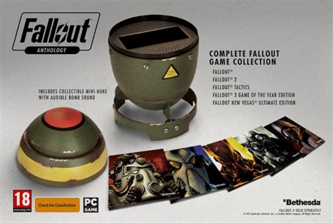 Steamdb is a community website and is not affiliated with valve or steam. There's a Fallout Anthology on its way, and it comes in a cute little nuclear bomb! Adorable! > NAG